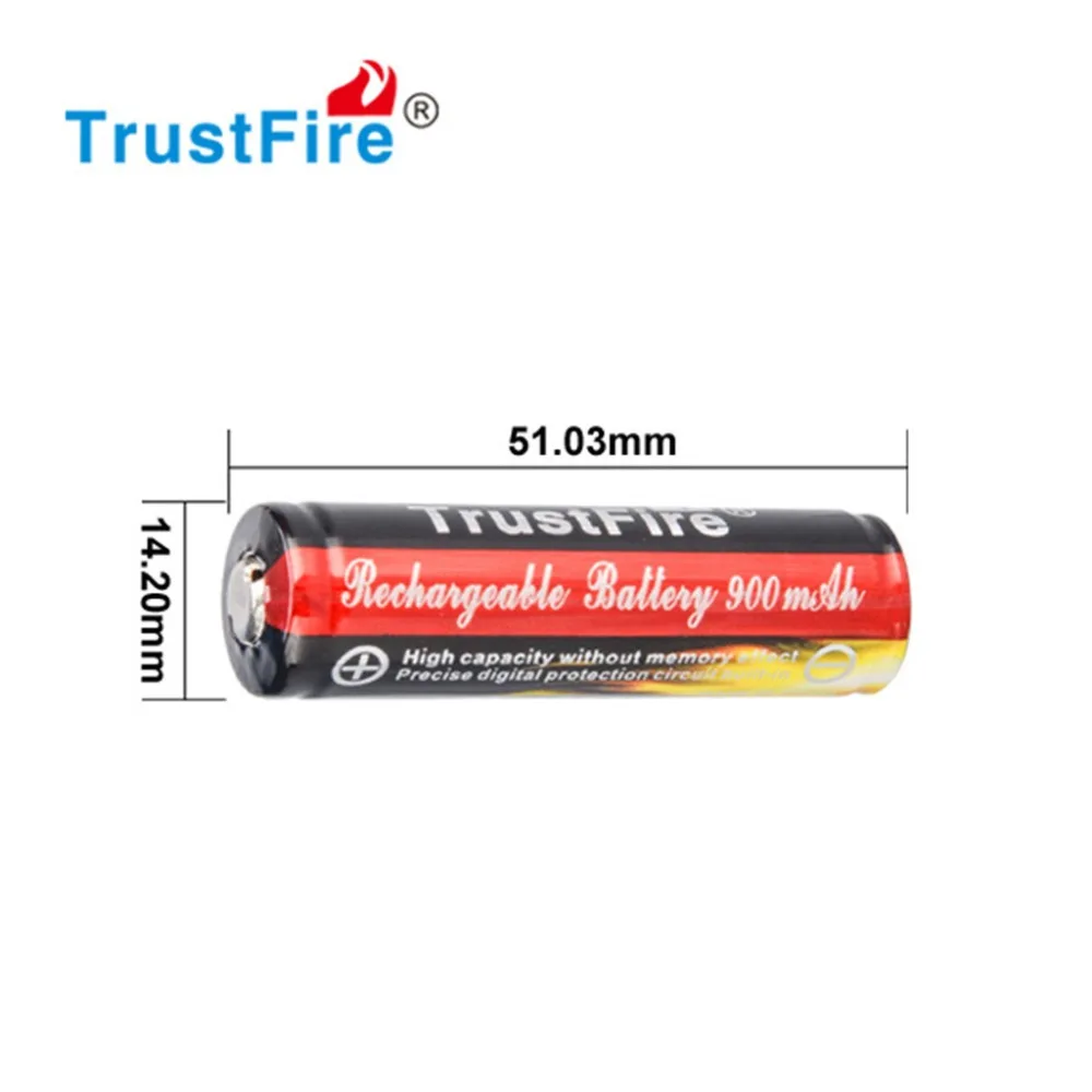 TrustFire Rechargeable Lithium 14500 Battery Li Ion 3.7v Icr14500 Aa 900mah PSE For LED Bike Flashlight Torch Light Lamp S11P40
TrustFire Rechargeable Lithium 14500 Battery Li Ion 3.7v Icr14500 Aa 900mah PSE For LED Bike Flashlight Torch Light Lamp S11P40