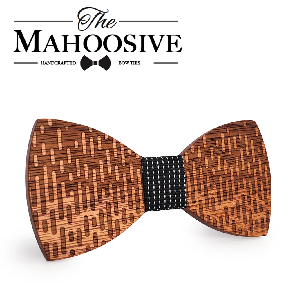 MAHOOSIVE Wood Bow Tie Wedding Decoration High Quality Handmade Wooden Bow Ties with Case Free Ultra-light Fashion
MAHOOSIVE Wood Bow Tie Wedding Decoration High Quality Handmade Wooden Bow Ties with Case Free Ultra-light Fashion