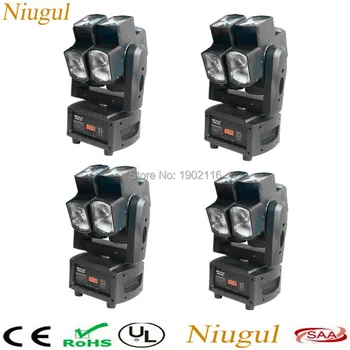 4pcs/lot 8x12W RGBW 4in1 Rotating LED Beam Moving Head Light Two Wheel Rotating DMX512 Stage Effect Light Night Club DJ Lighting
4pcs/lot 8x12W RGBW 4in1 Rotating LED Beam Moving Head Light Two Wheel Rotating DMX512 Stage Effect Light Night Club DJ Lighting