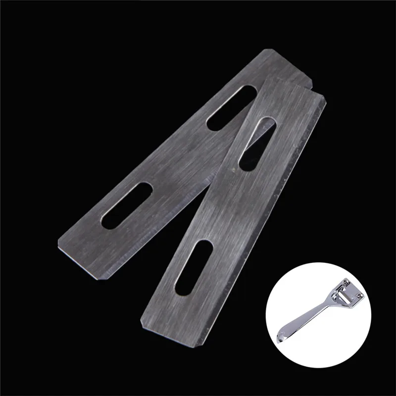 

10Pcs/Set Necessary Replacement Blades Fits Leather Thinning Knife Stainless Steel American 3.8*0.8cm Perfect