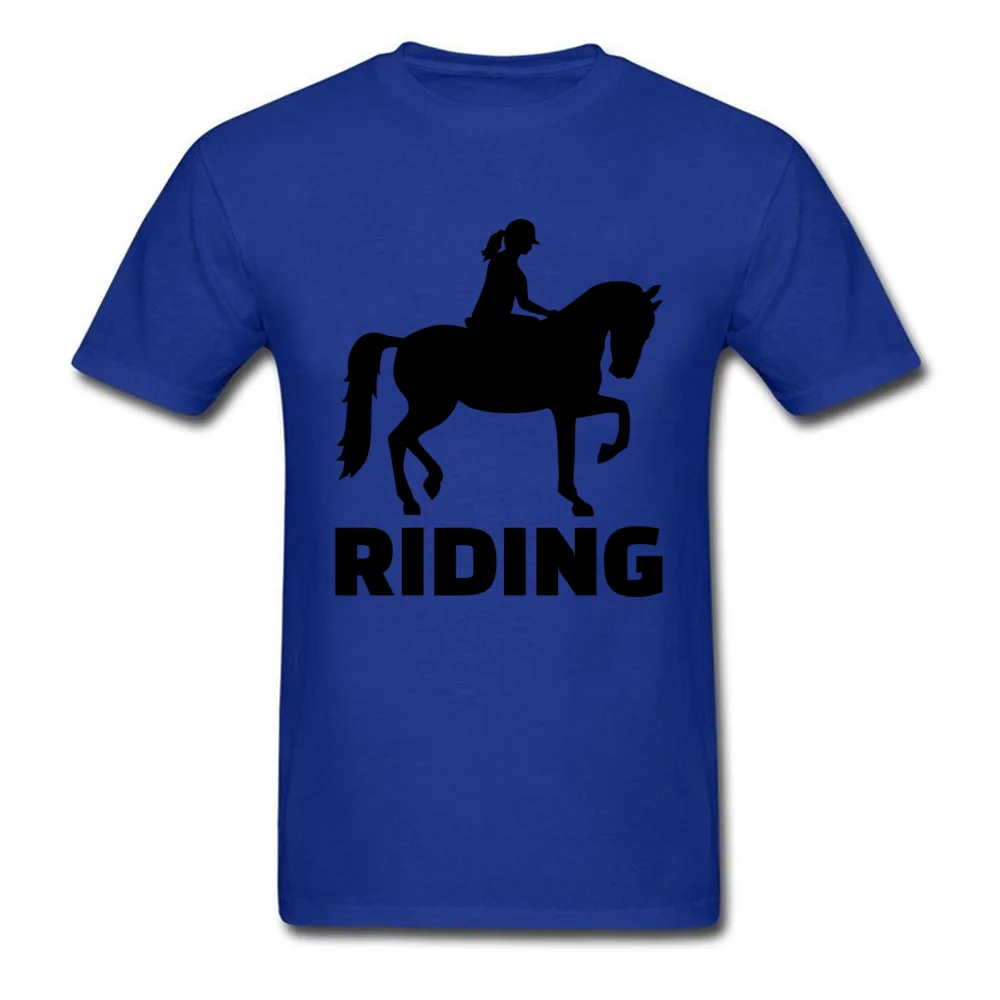 Horse riding_blue
