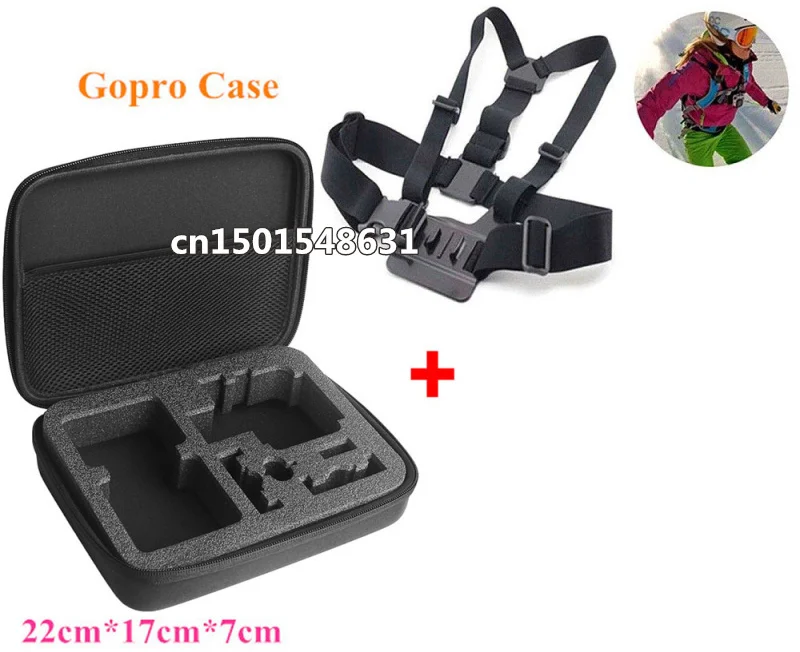 Body Chest Strap Mount & Black Anti-shock Portable Bag for SJ4000 Gopro Hero3+ hero3 Hero2 HD Cameras Storage Case
Body Chest Strap Mount & Black Anti-shock Portable Bag for SJ4000 Gopro Hero3+ hero3 Hero2 HD Cameras Storage Case