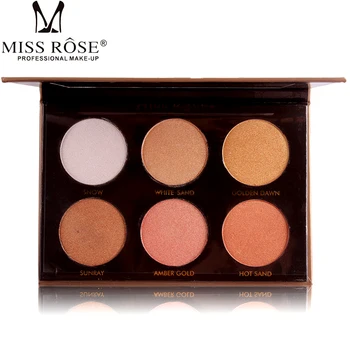 Professional Face Contour Make Up Pigment 6 Color White Gold Nude Shimmer Mineral Powder Miss Rose Makeup Highlight Palette
Professional Face Contour Make Up Pigment 6 Color White Gold Nude Shimmer Mineral Powder Miss Rose Makeup Highlight Palette