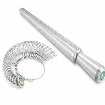 Practical Ring Sizer Finger Sizing Set Measuring Tools Ring with Rings Mandrel Stick Ring Jewelry Tool
Practical Ring Sizer Finger Sizing Set Measuring Tools Ring with Rings Mandrel Stick Ring Jewelry Tool