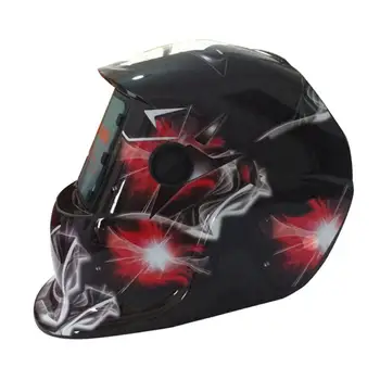 Welding Helmet Mask Solar Auto Darkening Shield Welder Head Eyes Protection Cap