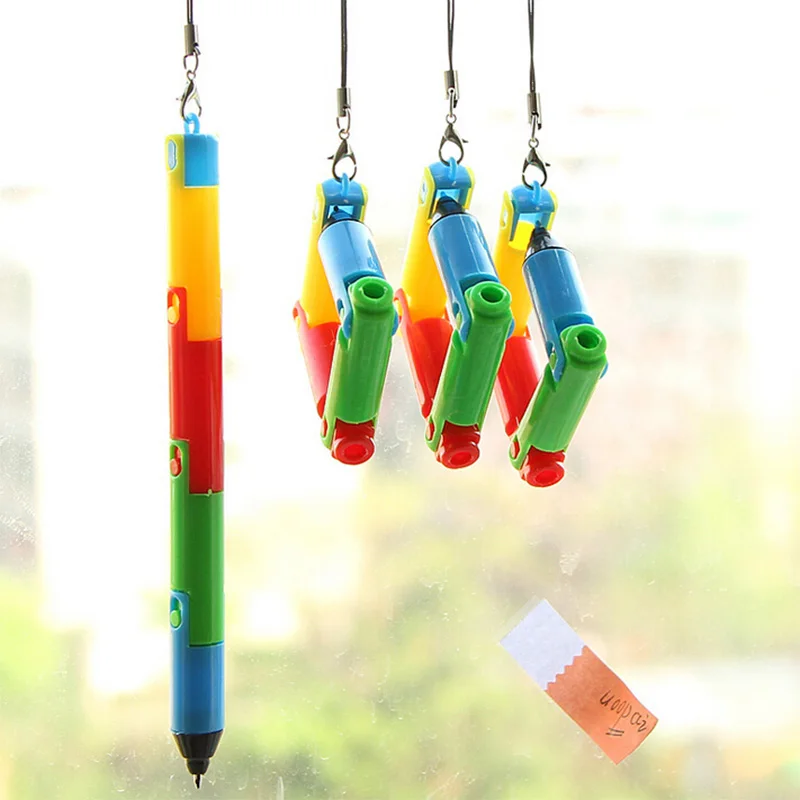 6 pcs/lot cartoon folding pen ballpoint pen kawaii stationery office school supplies canetas material escolar
6 pcs/lot cartoon folding pen ballpoint pen kawaii stationery office school supplies canetas material escolar