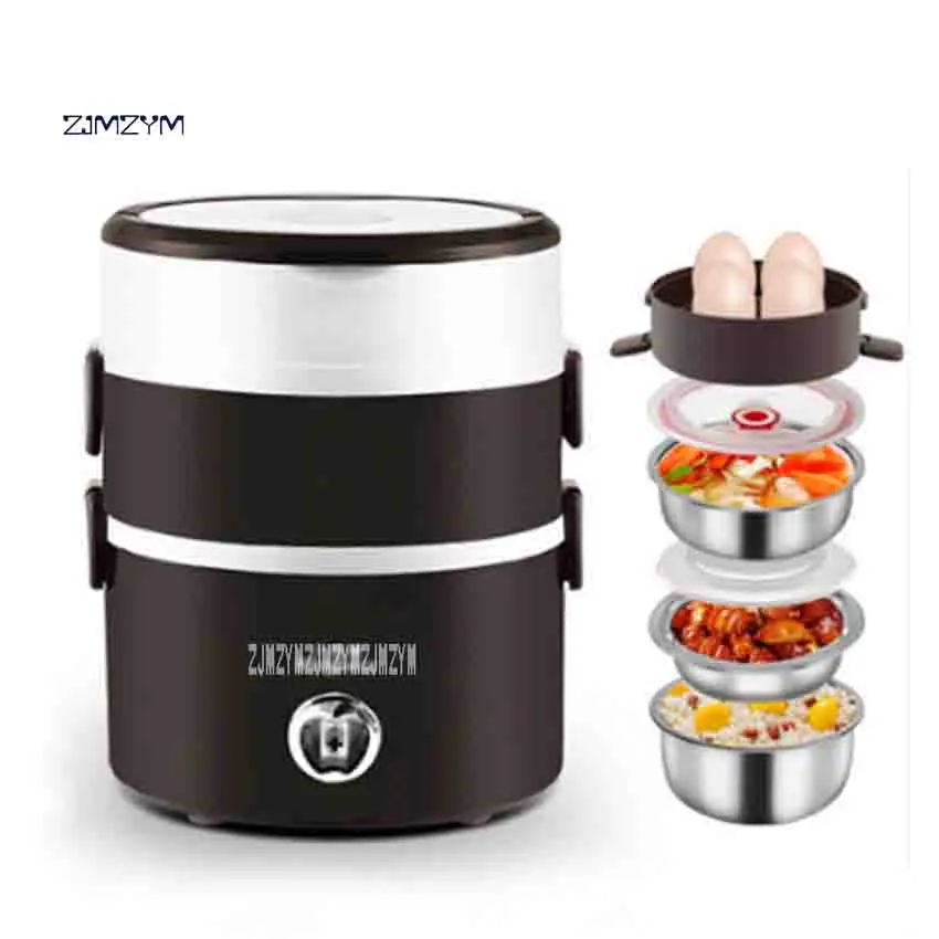 New DFH-2019 Electric Lunchbox Three Layers Insulation Heating With Rice Artifact Portable Cooking Hot Rice Cooker 220V 300W 2L
New DFH-2019 Electric Lunchbox Three Layers Insulation Heating With Rice Artifact Portable Cooking Hot Rice Cooker 220V 300W 2L