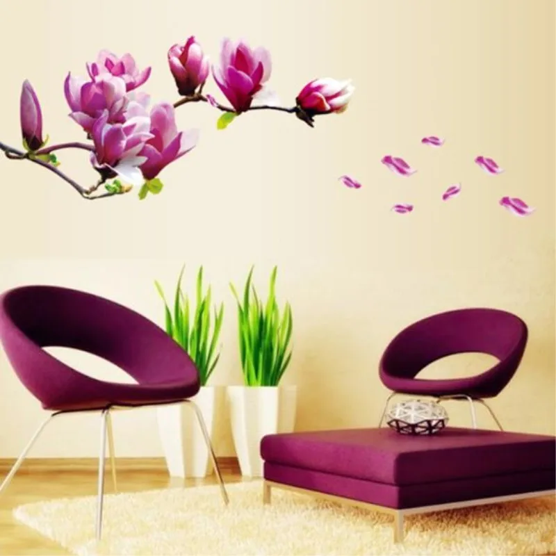 NieNie Wall Sticker Magnolia Flower Wall Stickers for Living Rooms Bedroom Home Decoration DIY Wall Mural Art Decals PVC Posters
NieNie Wall Sticker Magnolia Flower Wall Stickers for Living Rooms Bedroom Home Decoration DIY Wall Mural Art Decals PVC Posters