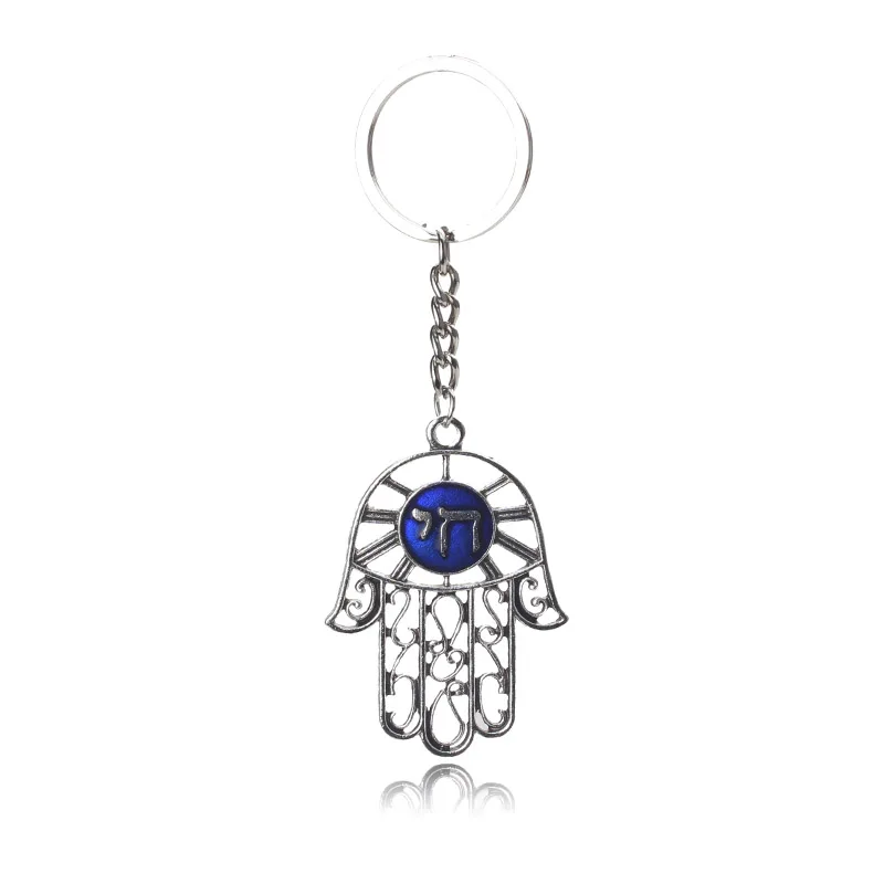 EVIL EYE new fashion blue evil eye hand keychain trendy metal Zinc Alloy for woman/man car pendant keychain
EVIL EYE new fashion blue evil eye hand keychain trendy metal Zinc Alloy for woman/man car pendant keychain