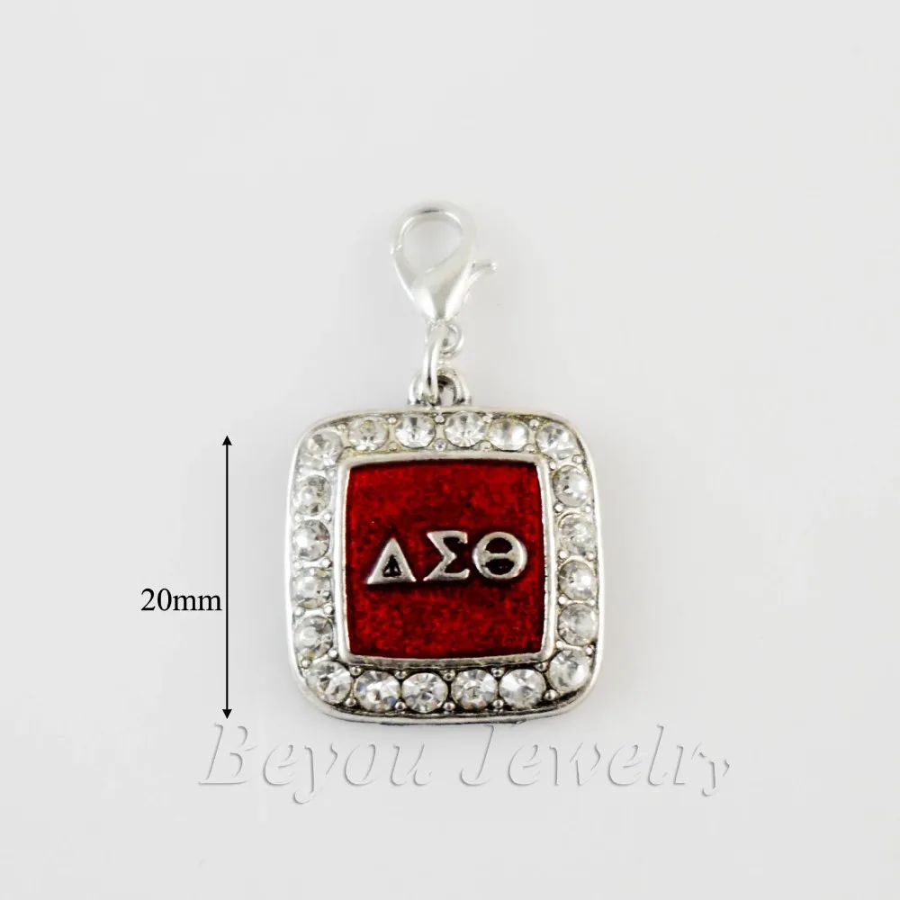 SORORITY GREEK Delta Sigma Theta DST enamel charm with lobster clasper 5pcs 1 lot
SORORITY GREEK Delta Sigma Theta DST enamel charm with lobster clasper 5pcs 1 lot