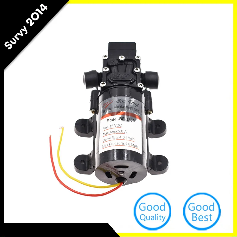 DC 12V Micro Electric Diaphragm Water Pump Automatic Switch 4L/min High Pressure Spray Water Pump 4L/min
DC 12V Micro Electric Diaphragm Water Pump Automatic Switch 4L/min High Pressure Spray Water Pump 4L/min