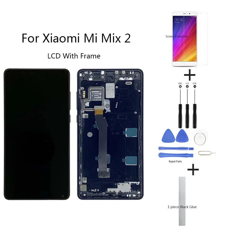 Quality LCD IPS for Xiaomi Mi Mix 2 LCD Touch Screen 2160*1080 5.99 Inch For Xiaomi Mix 2 black white LCD Display Screen
Quality LCD IPS for Xiaomi Mi Mix 2 LCD Touch Screen 2160*1080 5.99 Inch For Xiaomi Mix 2 black white LCD Display Screen