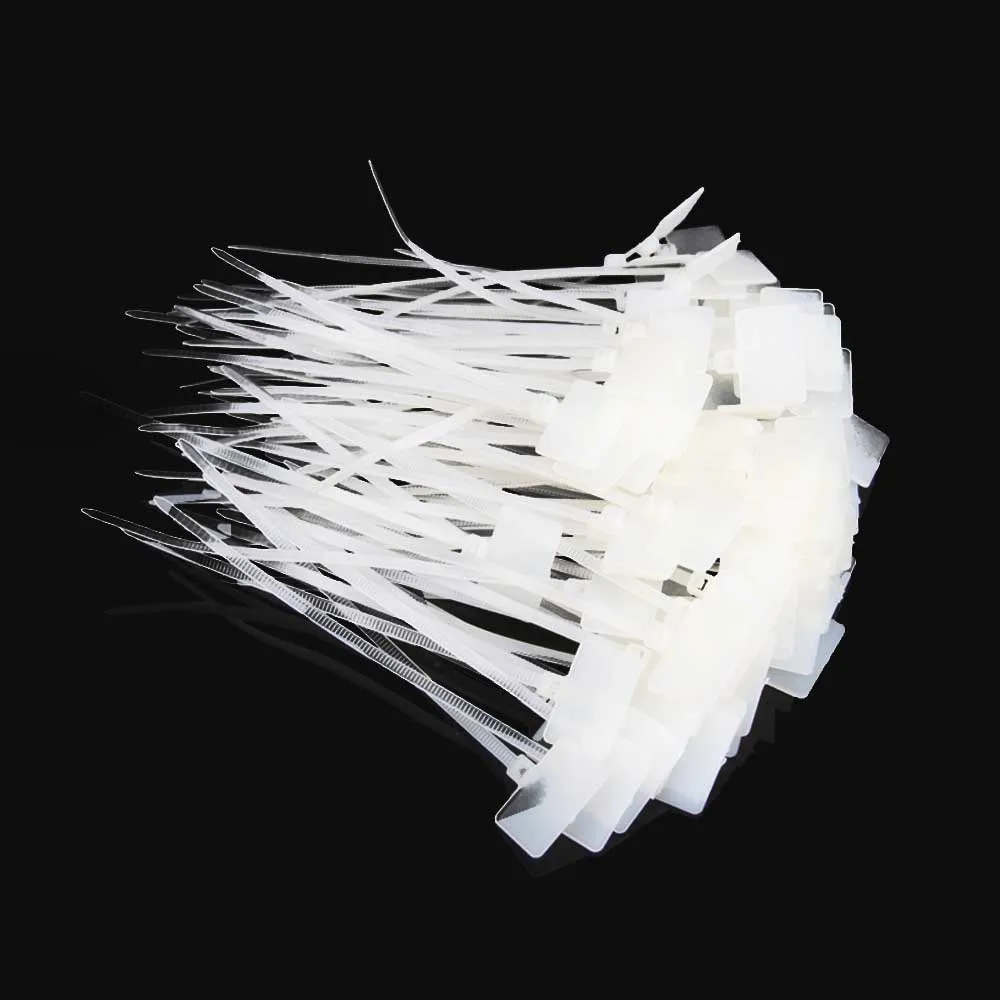 Superior Wiring Accessories 100Pcs Zip Ties Write On Ethernet RJ45 RJ12 Wire Power Cable Label Mark Tag BS
Superior Wiring Accessories 100Pcs Zip Ties Write On Ethernet RJ45 RJ12 Wire Power Cable Label Mark Tag BS