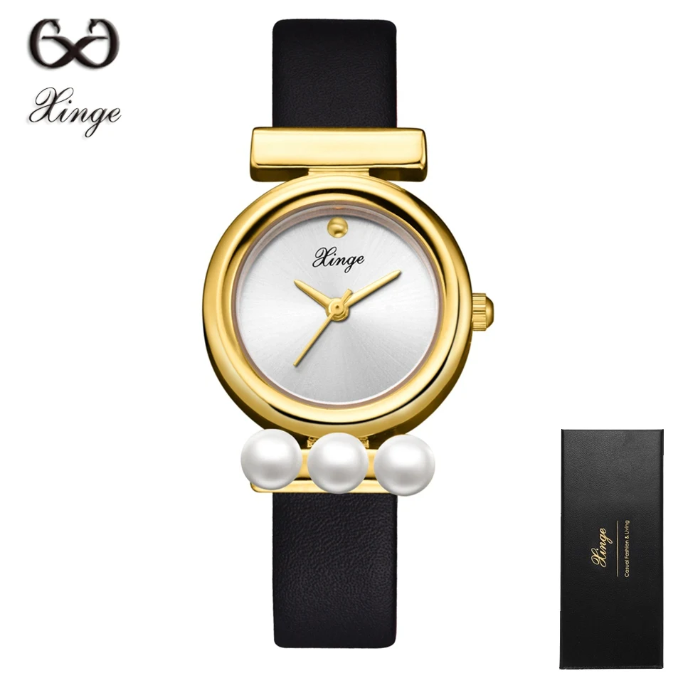 Xinge Brand Lovers Watches For Women Pearl Leather Creative Watches Dress Ladies Wrist Watch Sport Quartz Wristwatches Clock
Xinge Brand Lovers Watches For Women Pearl Leather Creative Watches Dress Ladies Wrist Watch Sport Quartz Wristwatches Clock