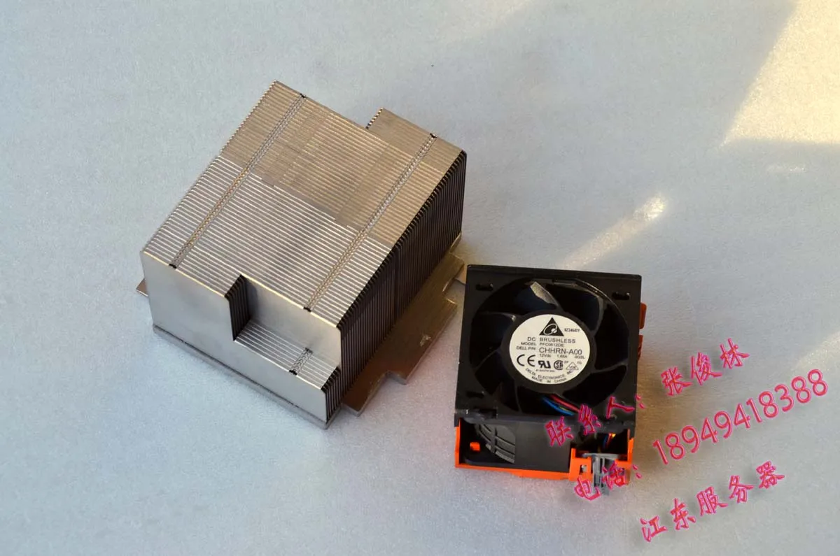 Комплект для обновления процессора DELL server R710 CPU heatsin + охлаждающий вентилятор 07Y129 0TY129
Комплект для обновления процессора DELL server R710 CPU heatsin + охлаждающий вентилятор 07Y129 0TY129