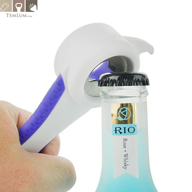 TEMLUM 5 in 1 Bottle Can Opener High Quality ABS+Stainless Steel Multi-Function Bottle Opener Can Opener Kitchen Tool
TEMLUM 5 in 1 Bottle Can Opener High Quality ABS+Stainless Steel Multi-Function Bottle Opener Can Opener Kitchen Tool