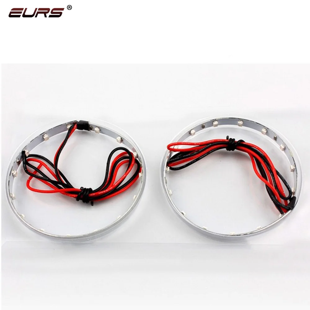 EURS 2pcs Super Bright LED Multi-color 360 Degree 15 SMD Demon LED Halo Rings Kit Devil Eye For All Car Projector Headlight
EURS 2pcs Super Bright LED Multi-color 360 Degree 15 SMD Demon LED Halo Rings Kit Devil Eye For All Car Projector Headlight