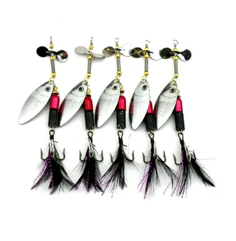5pcs 10.2CM 13G fishing spoon lure swim bait artificial lure fishing jig lure hook pike lure bass bait fishing tackle SP188
5pcs 10.2CM 13G fishing spoon lure swim bait artificial lure fishing jig lure hook pike lure bass bait fishing tackle SP188