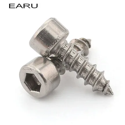 50 pieces M3.5*12mm 304 Stainless Steel Hexagonal Hexagon Hex Socket Cup Head self-tapping Screw Bolt
50 pieces M3.5*12mm 304 Stainless Steel Hexagonal Hexagon Hex Socket Cup Head self-tapping Screw Bolt