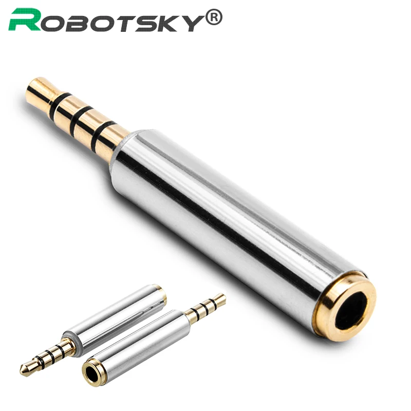 Universal Jack 3.5mm Male to 3.5mm Female OMTP to CTIA conversion Audio Adapter for Earphone
Universal Jack 3.5mm Male to 3.5mm Female OMTP to CTIA conversion Audio Adapter for Earphone