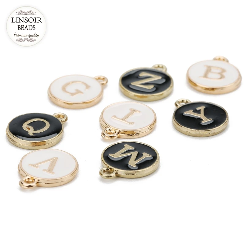 26 pcs/lot Multi-color Initial A-Z Letter Charms Stamp Pendant Jewelry 12*14mm Round Disc Alphabet Pendents Charms DIY Jewelry
26 pcs/lot Multi-color Initial A-Z Letter Charms Stamp Pendant Jewelry 12*14mm Round Disc Alphabet Pendents Charms DIY Jewelry