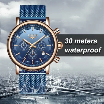 LIGE Top Brand Luxury New Men‘s Watches Fashion Waterproof Stainless Steel Quartz Watch Mens Casual Sport Waterproof Men Watch
LIGE Top Brand Luxury New Men‘s Watches Fashion Waterproof Stainless Steel Quartz Watch Mens Casual Sport Waterproof Men Watch