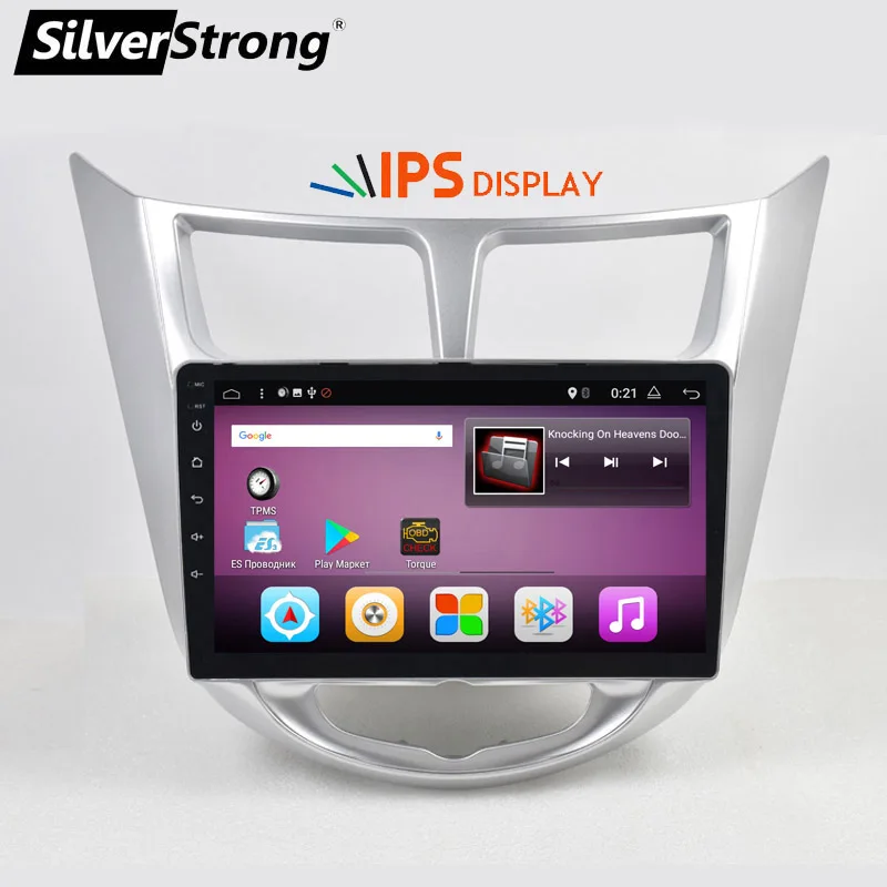 SilverStrong CAR DVD GPS For Hyundai Verna Solaris 4Core 9" Android8.0 Head unit 1024*600 Car Radio Navigation
SilverStrong CAR DVD GPS For Hyundai Verna Solaris 4Core 9" Android8.0 Head unit 1024*600 Car Radio Navigation