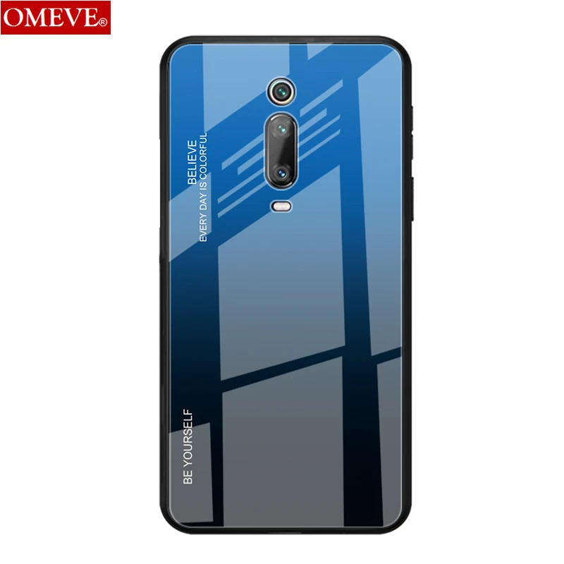 OMEVE for Xiaomi Mi 9T Case Soft Silicone Frame Gradient Tempered Glass Back Cover for Xiaomi 9T Phone Case Mi 9T Glass Case
OMEVE for Xiaomi Mi 9T Case Soft Silicone Frame Gradient Tempered Glass Back Cover for Xiaomi 9T Phone Case Mi 9T Glass Case