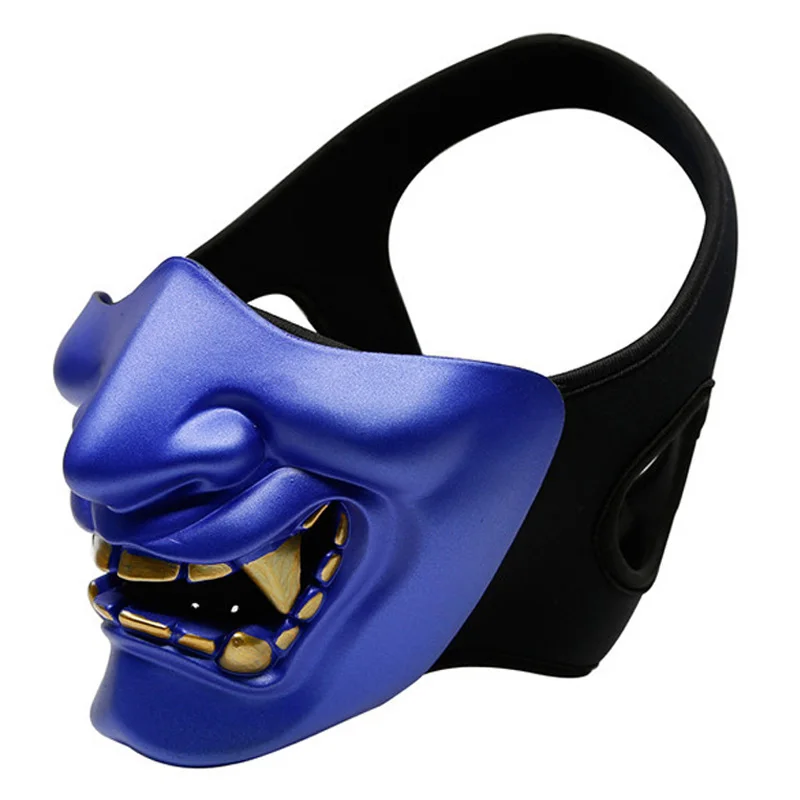 Tactical Airsoft Protective Half-Face Mask CS Game Paintball Mask Halloween Mask Attractive Masquerade Party Face Cover Prop
Tactical Airsoft Protective Half-Face Mask CS Game Paintball Mask Halloween Mask Attractive Masquerade Party Face Cover Prop