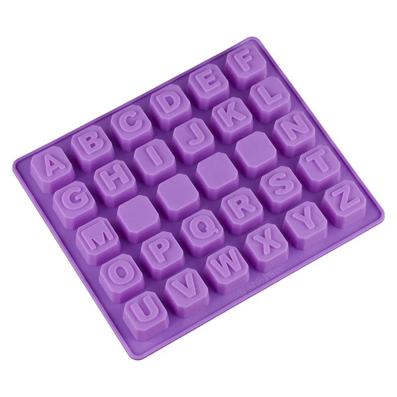 Silicone Mold 26 Letters of The Alphabet Cake Decorating Bakeware Mold Square Chocolate Cooking Tool DIY Wedding Decoration
Silicone Mold 26 Letters of The Alphabet Cake Decorating Bakeware Mold Square Chocolate Cooking Tool DIY Wedding Decoration