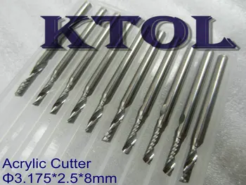 3.175*2.5*8mm Single Flute Tungsten Carbide Milling Cutter CNC Tools Bits,Acrylic CNC Milling Cutter Woodworking Router Bits Set
3.175*2.5*8mm Single Flute Tungsten Carbide Milling Cutter CNC Tools Bits,Acrylic CNC Milling Cutter Woodworking Router Bits Set