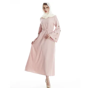 Muslim Abaya Floral Maxi Dress Cardigan FLowers Skirt Appliques Long Robes Tunic Middle East Ramadan Islamic Clothing 4.15 
Muslim Abaya Floral Maxi Dress Cardigan FLowers Skirt Appliques Long Robes Tunic Middle East Ramadan Islamic Clothing 4.15