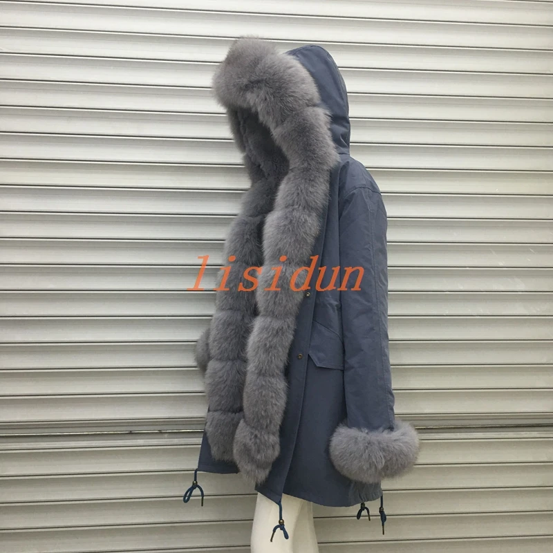 2018 Real fur coat fox parkas winter jacket coat women parka big real raccoon fur collar natural fox fur liner long outerwear
2018 Real fur coat fox parkas winter jacket coat women parka big real raccoon fur collar natural fox fur liner long outerwear