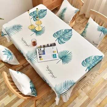 Table Cloth Rectangular Nordic Style Tropical Plants Monstera Printed Tablecloth Home Decoration Dining Room Elegant Table Cover
Table Cloth Rectangular Nordic Style Tropical Plants Monstera Printed Tablecloth Home Decoration Dining Room Elegant Table Cover