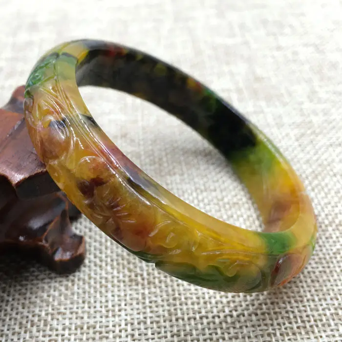 FREE SHIPPING>>>@@ 60mm Vintage Chinese Hand-carved Brown Green Jadeite Jade Bracelet Bangle 937 NEW
FREE SHIPPING>>>@@ 60mm Vintage Chinese Hand-carved Brown Green Jadeite Jade Bracelet Bangle 937 NEW