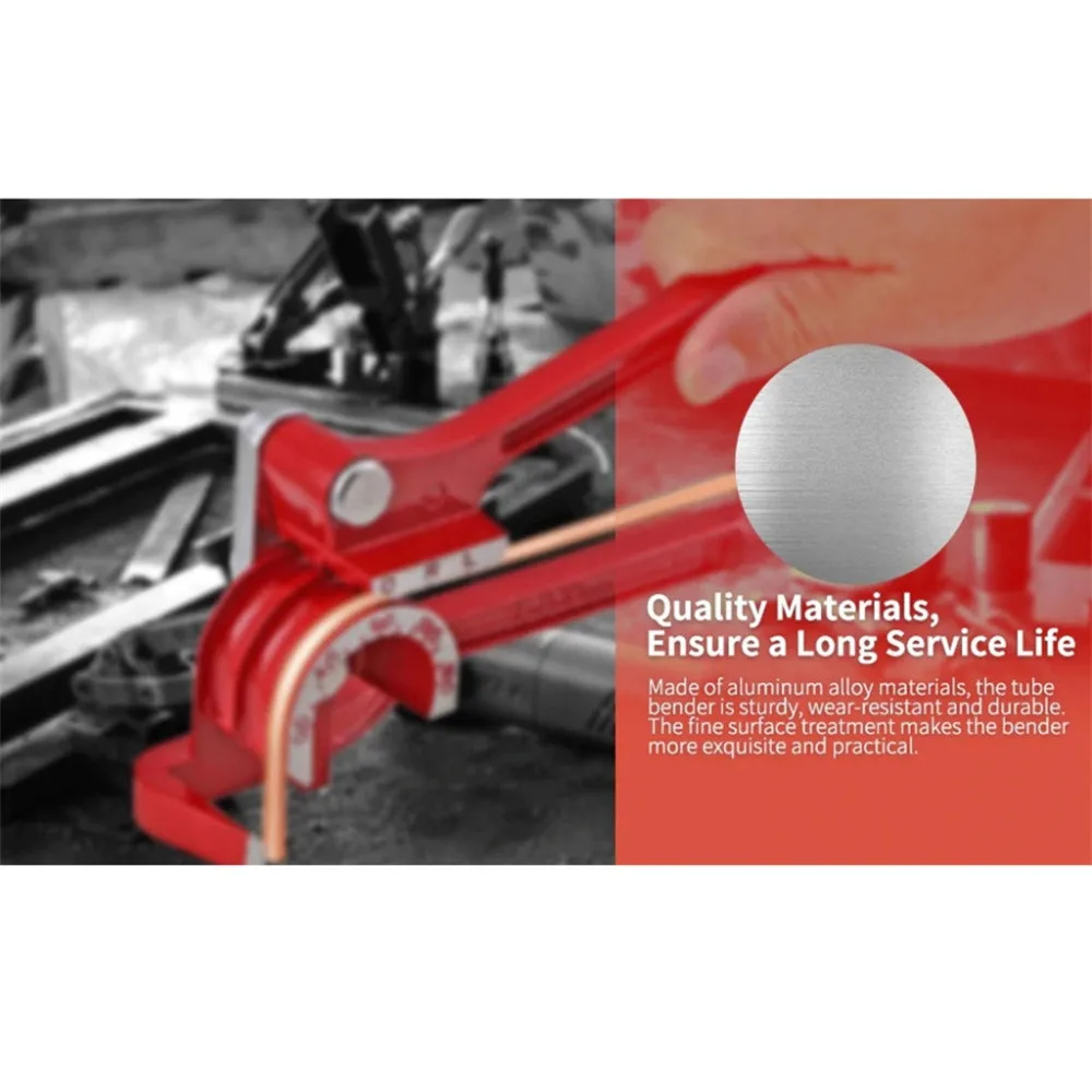 3-in-1 Manual 180 Degree Tube Pipe Bender Application In Replacing Brake lines Tube Working Electric Automotive aluminum alloy
3-in-1 Manual 180 Degree Tube Pipe Bender Application In Replacing Brake lines Tube Working Electric Automotive aluminum alloy