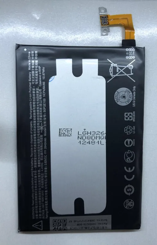 original battery 2840mAh B0PGE100 For HTC HTC ONE M9 M9+ M9W One M9 Plus M9pt Hima Ultra 0PJA Replacement mobile phone batteries
original battery 2840mAh B0PGE100 For HTC HTC ONE M9 M9+ M9W One M9 Plus M9pt Hima Ultra 0PJA Replacement mobile phone batteries