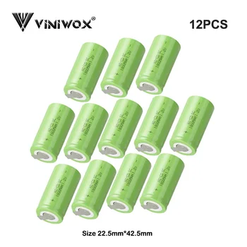 SC 1800mAh 1.2V Ni-CD Rechargeable Battery Cell For Robot Accumulator Makita Bosch Power Tool Battery Subc Cells DIY 14.4V 18V
SC 1800mAh 1.2V Ni-CD Rechargeable Battery Cell For Robot Accumulator Makita Bosch Power Tool Battery Subc Cells DIY 14.4V 18V
