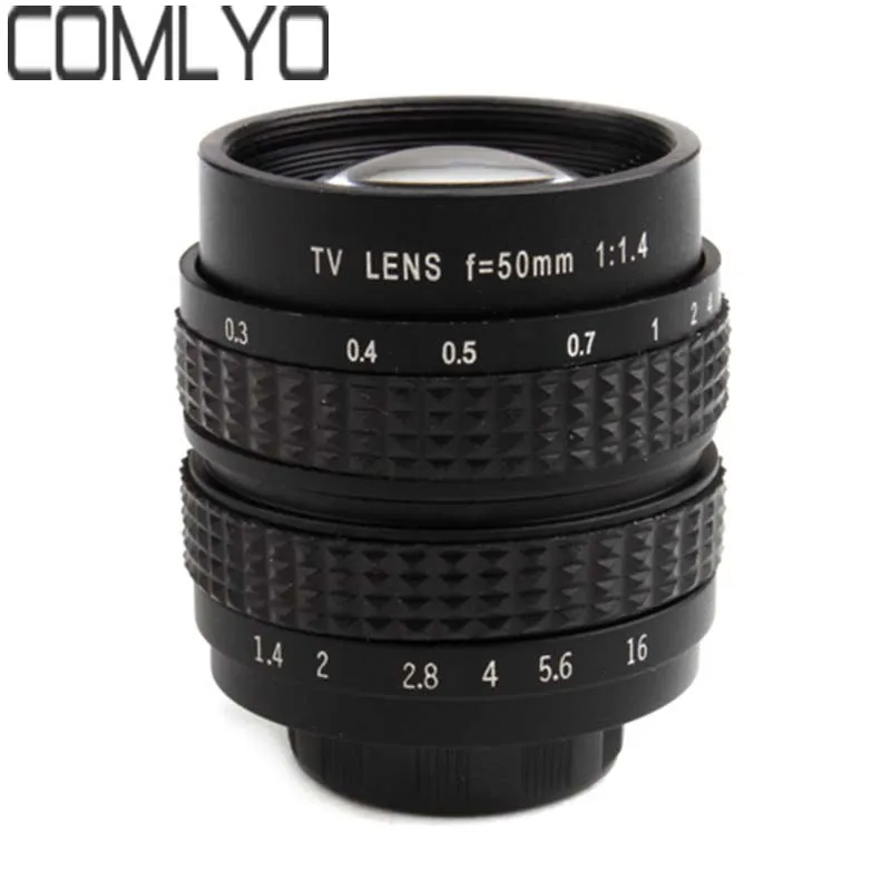 NEW Black 50mm f1.4 CCTV TV camera Lens micro C mount for Samsung NX sony NEX NIkon for GF3 GF2 GF1 Fujifilm X-E1 Canon EOS M
NEW Black 50mm f1.4 CCTV TV camera Lens micro C mount for Samsung NX sony NEX NIkon for GF3 GF2 GF1 Fujifilm X-E1 Canon EOS M