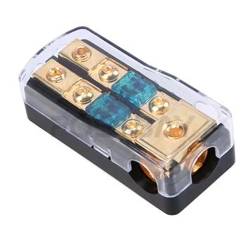 POSSBAY 1 Pcs Car Audio Fuseholder Amplifier 30A/60A/80A/100A/150A 1 In 2 Ways Out Power Fuse Holder Fuse Box Car Accessories
POSSBAY 1 Pcs Car Audio Fuseholder Amplifier 30A/60A/80A/100A/150A 1 In 2 Ways Out Power Fuse Holder Fuse Box Car Accessories