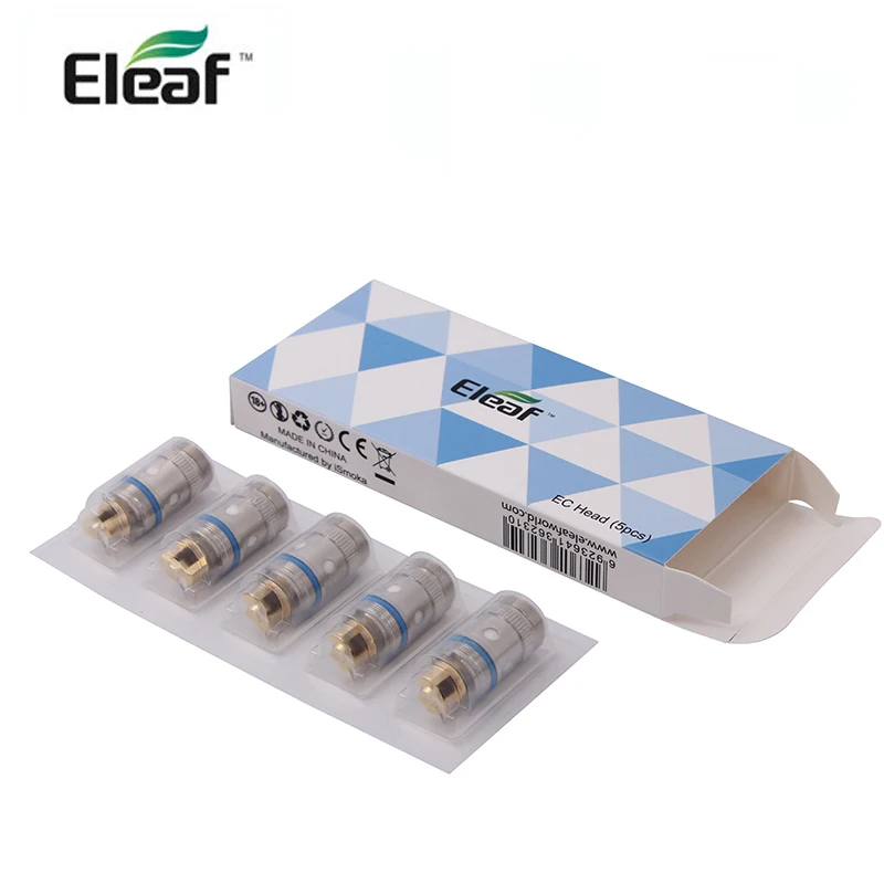 5pcs/lot Eleaf EC TC Coil Head 0.15ohm For iJust 2 & Melo Atomizer Replacement EC Ni Coils
5pcs/lot Eleaf EC TC Coil Head 0.15ohm For iJust 2 & Melo Atomizer Replacement EC Ni Coils