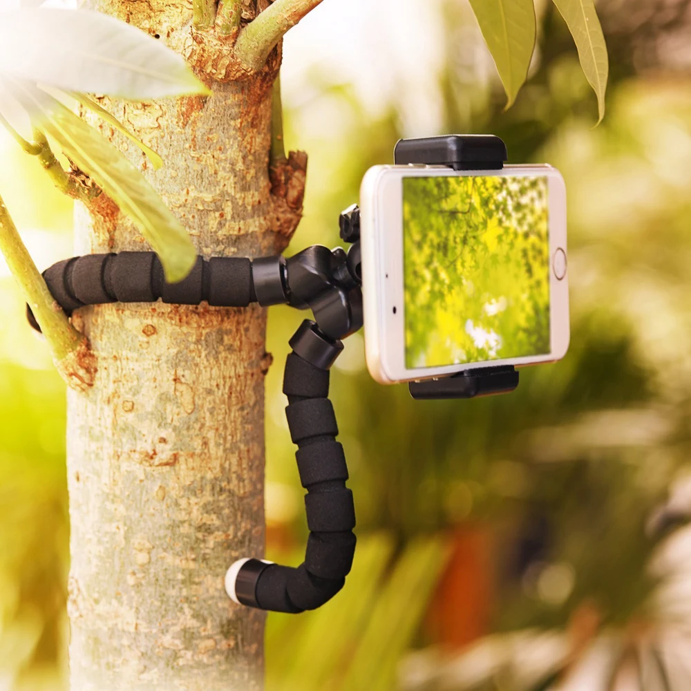 Гибкий мини штатив DUSZAKE Gorillapod аксессуары для камеры телефона селфи палка iPhone Samsung