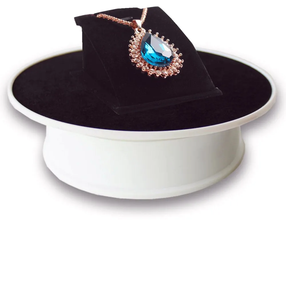 1kg New Top 20cm Black velvet Rotating Display Stand Photography, video shooting props Turntable Battery power
1kg New Top 20cm Black velvet Rotating Display Stand Photography, video shooting props Turntable Battery power