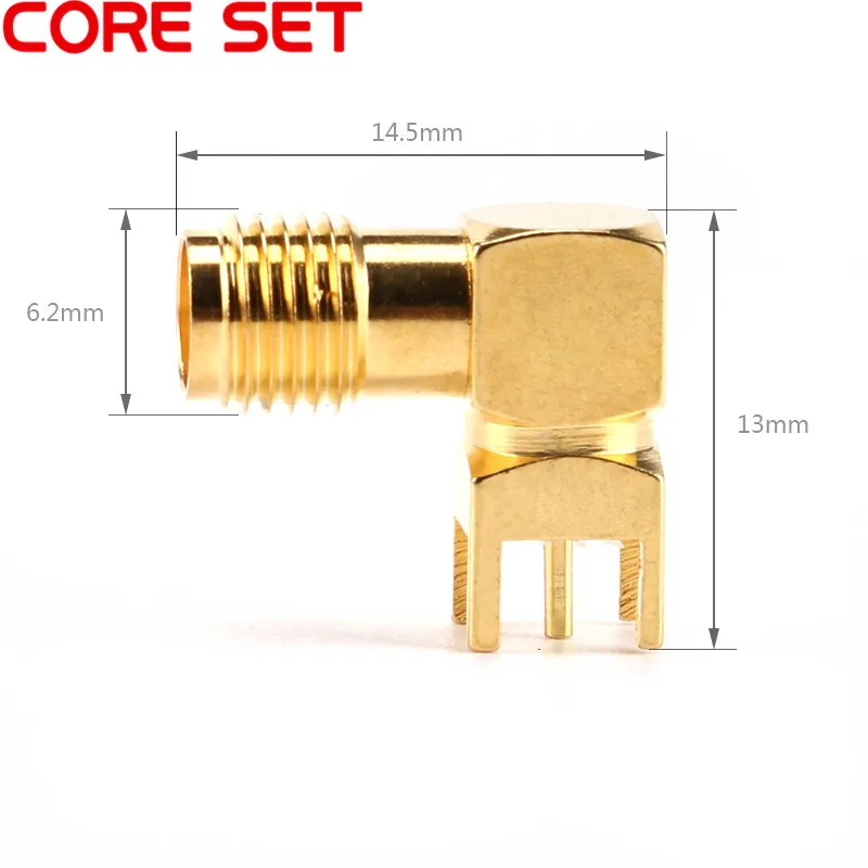 10PCS SMA female Thru Hole plug Right Angle 90 DEGREE ( SMA-KWE ) PCB Mount connector RF adapter best quality
10PCS SMA female Thru Hole plug Right Angle 90 DEGREE ( SMA-KWE ) PCB Mount connector RF adapter best quality