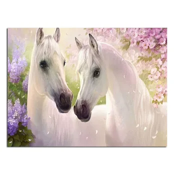 White horse 80x60cm Full drill diamond embroidery 3d diamond cross stitch fashion diamond mosaic pictures of rhinestones
White horse 80x60cm Full drill diamond embroidery 3d diamond cross stitch fashion diamond mosaic pictures of rhinestones