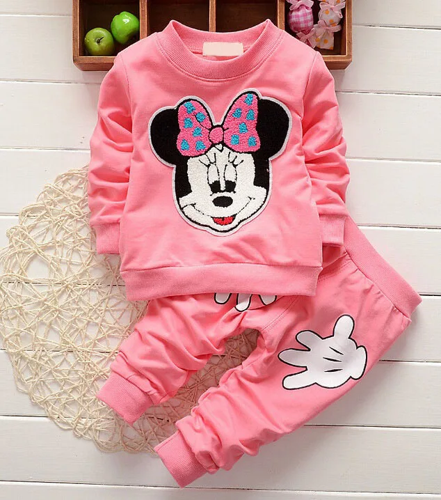 Baby Girl Clothes 2018 Cartoon Long Sleeved T-shirt Tops + Pants 2PCS Outfit Children Infant Clothing Kids Bebes Jogging Suits
Baby Girl Clothes 2018 Cartoon Long Sleeved T-shirt Tops + Pants 2PCS Outfit Children Infant Clothing Kids Bebes Jogging Suits