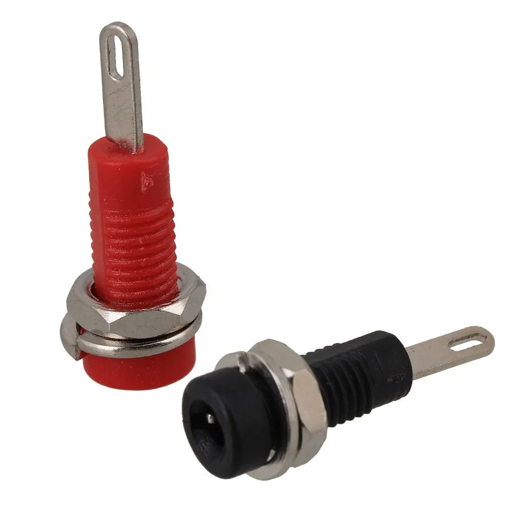 2mm Step Type Multimeter Test Probe Binding Post Banana Jack Socket Panel Mount Pack of 10
2mm Step Type Multimeter Test Probe Binding Post Banana Jack Socket Panel Mount Pack of 10