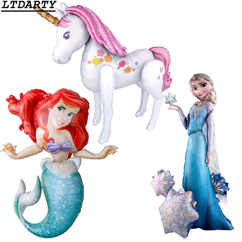 1pcs 3D princess Mermaid unicorn Foil Balloon Children Birthday Gift Party Decoration Big Size Aluminum Balloon
1pcs 3D princess Mermaid unicorn Foil Balloon Children Birthday Gift Party Decoration Big Size Aluminum Balloon