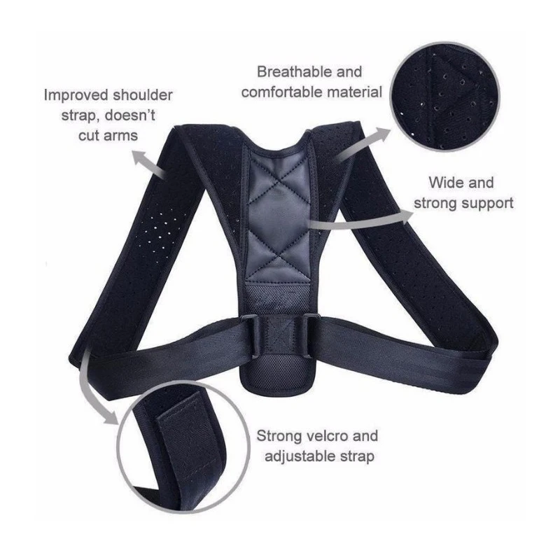 Back Shoulder Lumbar Posture Correction Prevents Slouching Waist Shoulder Spine Support Posture Bone Health Care Straightener
Back Shoulder Lumbar Posture Correction Prevents Slouching Waist Shoulder Spine Support Posture Bone Health Care Straightener