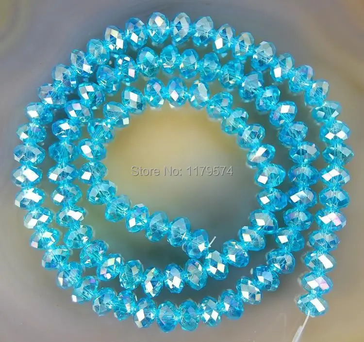 Beautiful 6x8mm Blue Multicolor AB+Crystal Glass Loose Beads Accessory Girls Gift Diy Exquisite Parts Fashion Jewelry Making
Beautiful 6x8mm Blue Multicolor AB+Crystal Glass Loose Beads Accessory Girls Gift Diy Exquisite Parts Fashion Jewelry Making